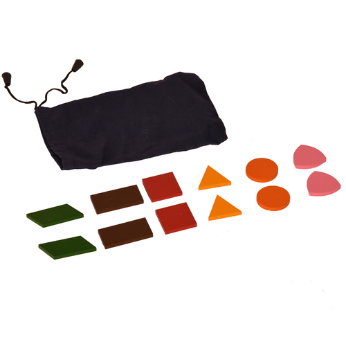 Kidken Stereognostic Bag: 2D Shapes