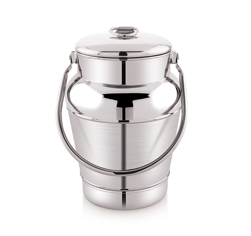 Stainless Steel Milk Can Thickness: 22 Gauge