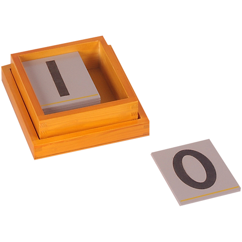 Kidken Montessori Sandpaper Number Educational Teaching material For Kids