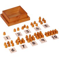 Kidken Montessori Cards And Counter,wooden Toys Educational Toys,toys,play School Toys Wooden Age Group: 3 To 5 Years