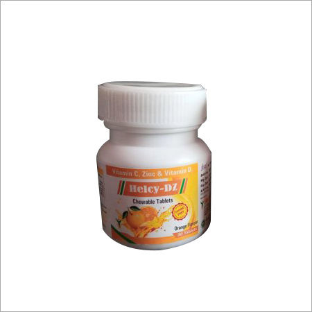 Vitamin C Zinc And Vitamin D3 Chewable Tablet General Medicines