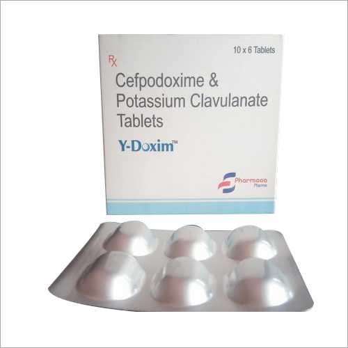 Cefpodoxime 200mg Clavulanic Acid 125 Mg Tablet