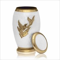 Brass Handcrafted Urn