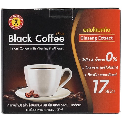 Naturegift Black Coffee Plus With Ginseng Extract 50 G.