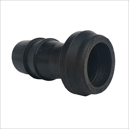 Single Shot Reducer - HDPE 2 Inch Diameter Black Elbow, 40 mm Thickness, Durable Leak-Proof