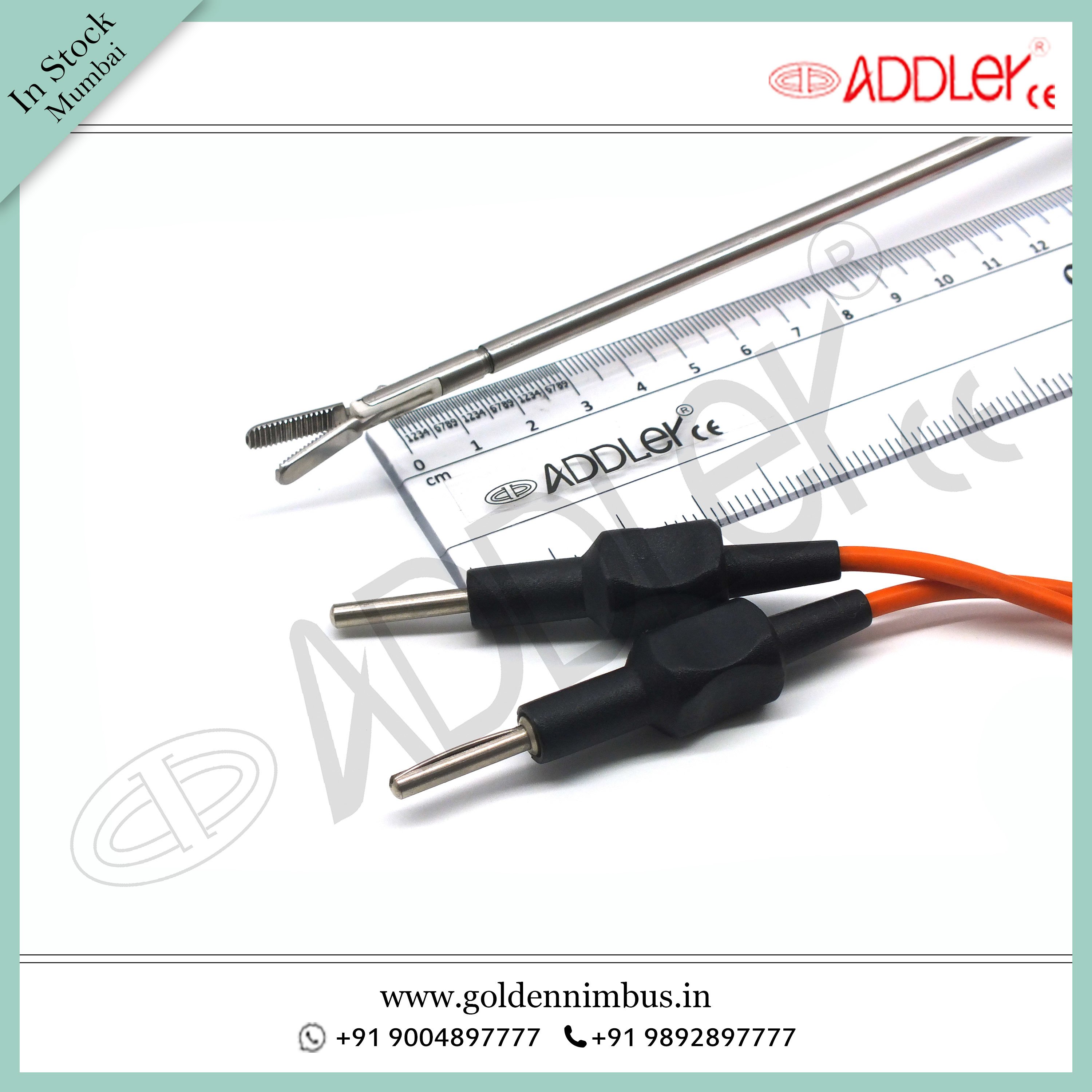 ADDLER Laparoscopic Bessanger Maryland with Bipolar Cable