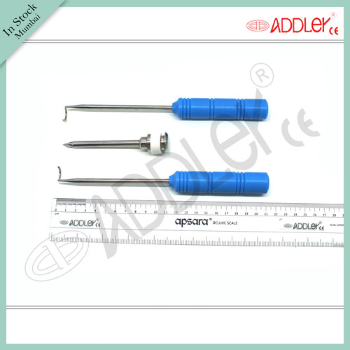 ADDLER Laparoscopic Mochi Needle Left and Right with 5mm Metal Trocar