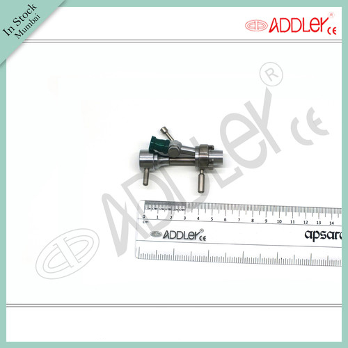 ADDLER Laparoscopic Single Channel Bridge - Steel Material, 5 x 5 x 10 Inch Dimensions, Semi-Automatic, Portable, Waterproof, 500 Grams Weight