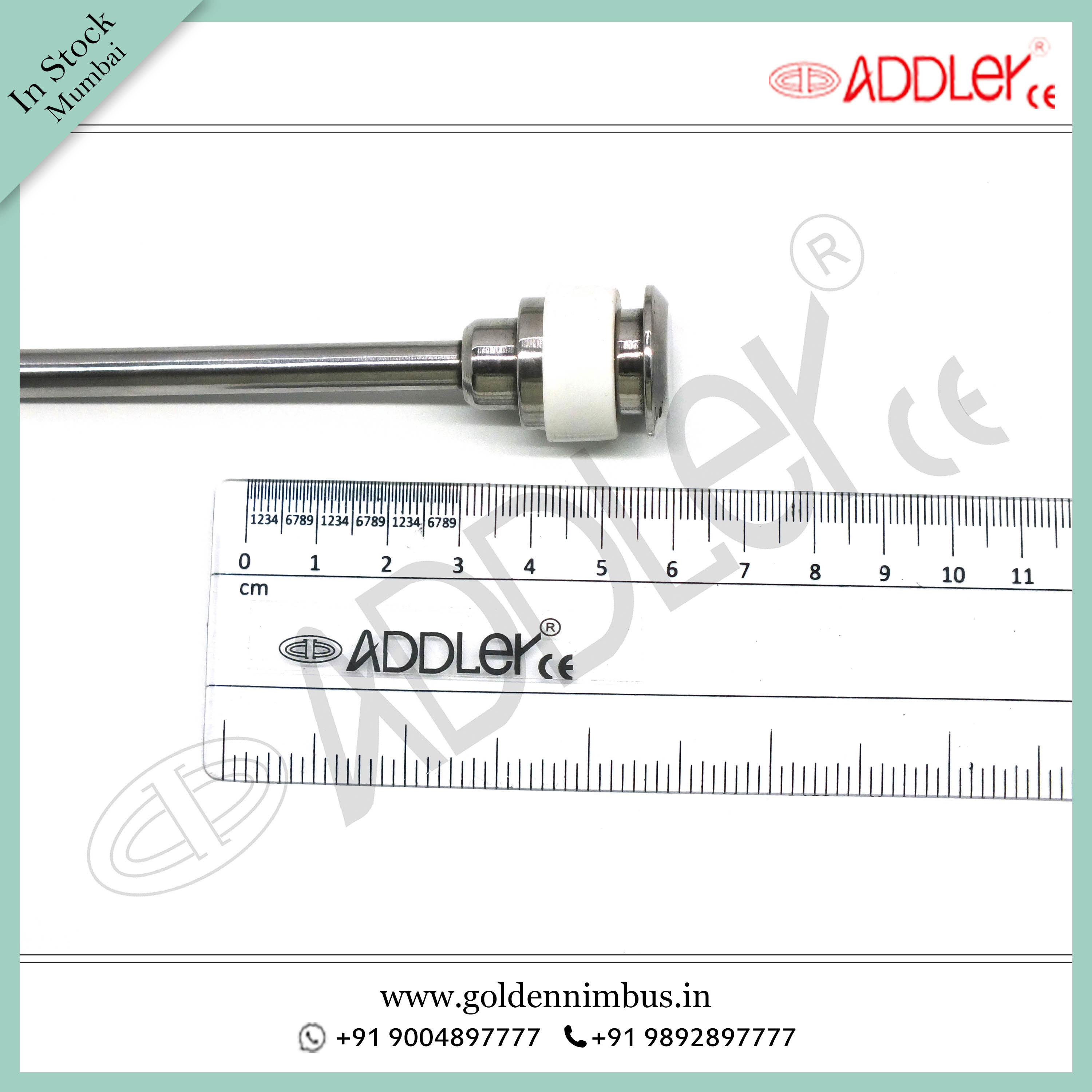 ADDLER Laparoscopic 5mm Metal Trocar