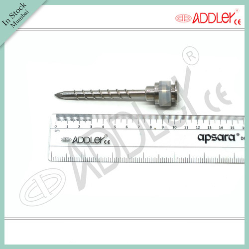 ADDLER Laparoscopic 5mm Spiral Metal Trocar
