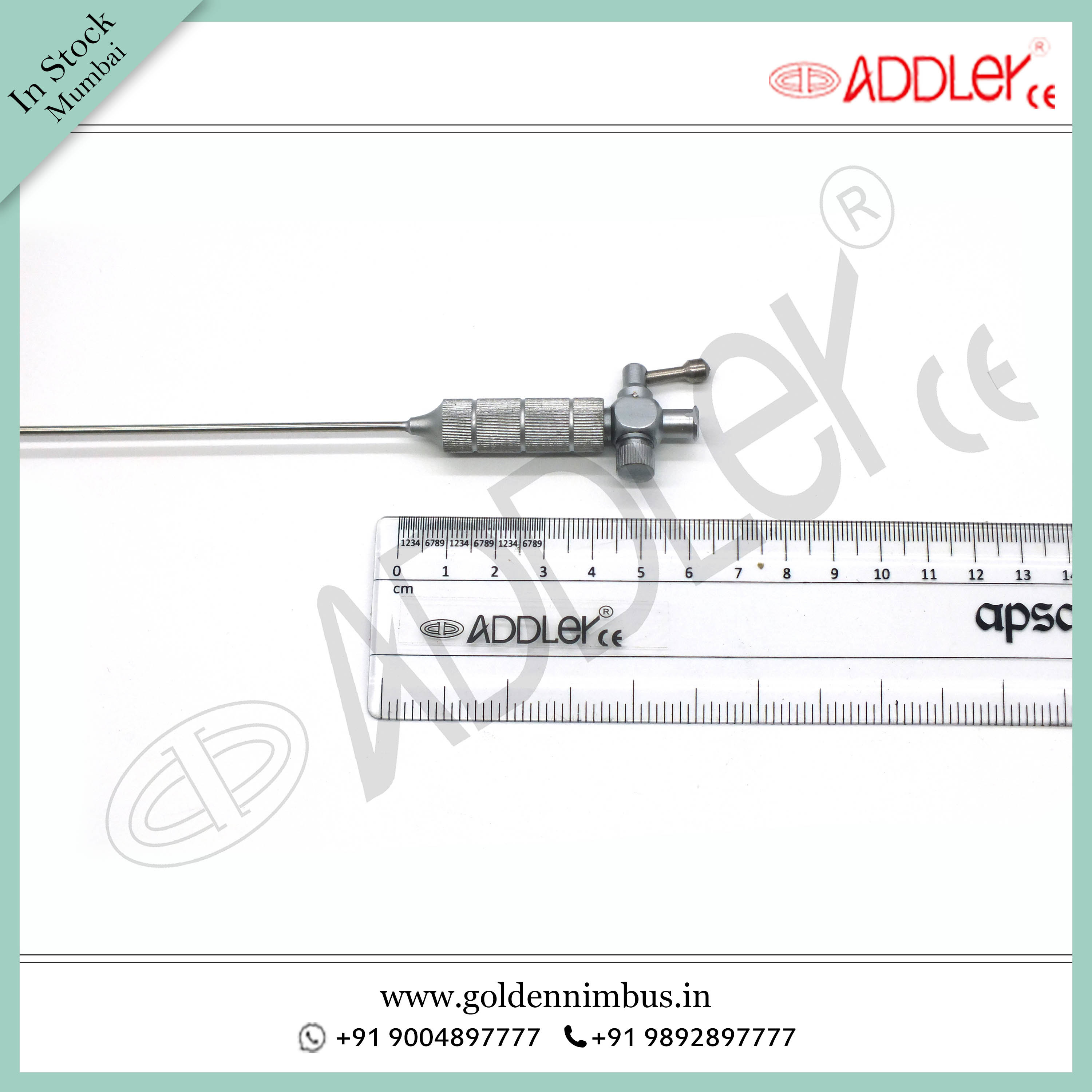 ADDLER Laparoscopic Veress Needle Set of 2 - 120mm and 140mm