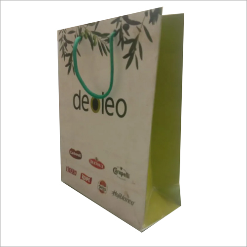 Available In Different Color Printed Paper Bag