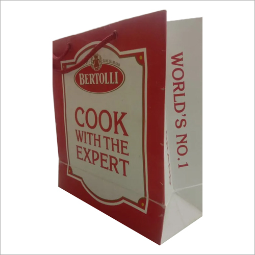 Biodegradable Paper Carry Bag - Kraft Paper Various Sizes Available | Custom Designs Flexiloop Handle Printed Patterns