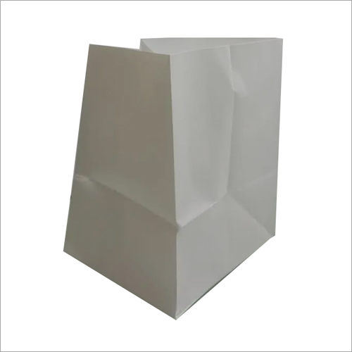 Eco Friendly Paper Bag - Kraft Paper Different Sizes Available White Color - Disposable Plain Style