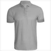 Mens Plain Collar Cotton T-Shirts