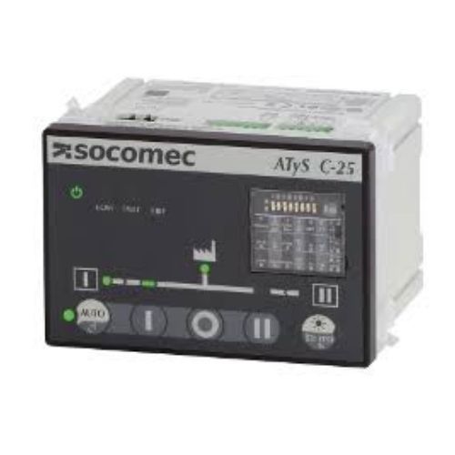 Socomec ATyS C25 ATS Controller Entry-level functionalities