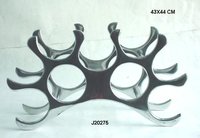 Wine Rack  Made In Cast Aluminum