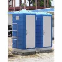 Sintex Portable Toilets - Plastic Construction, Blue Color | Single Door, Portable Sanitation Solution, No Windows