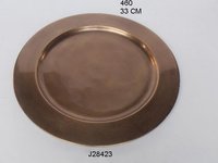 Brass Charger Plate Polished