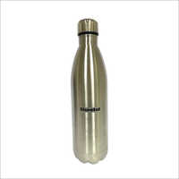 Stainless Steel Vacuum Bottle - 500 Milliliter Capacity, Round Shape, Easy Open End, Durable And Lightweight Design For Travel And Office Use