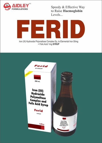 Iron (III) Hydroxide Polymaltose Complex Eq. to Elemental Iron 50mg + Folic Acid 1mg SYRUP