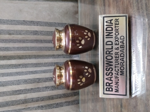 Brass Brown Pet Urn