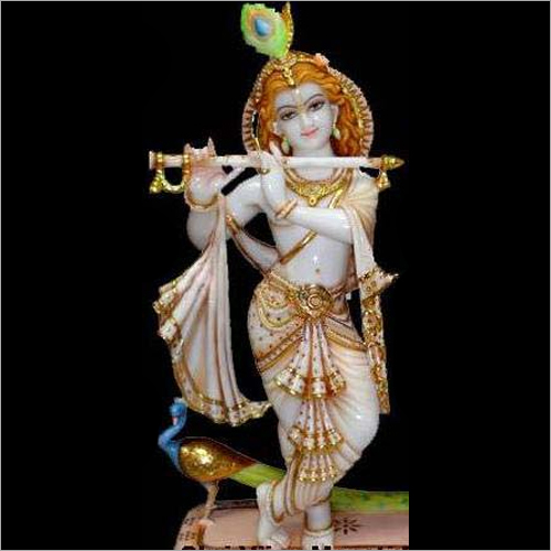 White Marble Lord Krishna Idols