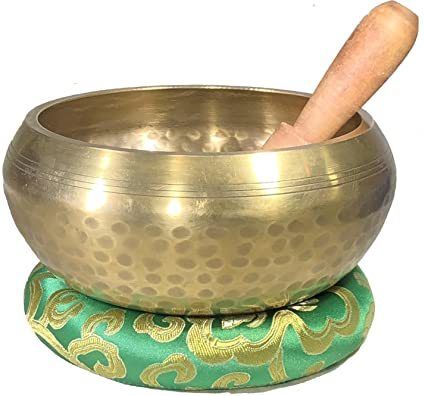 Golden Brass Singing Bowl