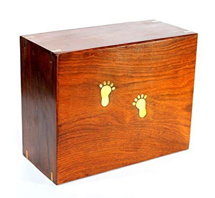 Natural Wood Remembrance Wooden Urn