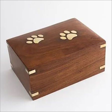 Carving Wood Pet Urn