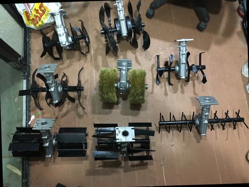Brush Cutter Soil Preparation Attachment