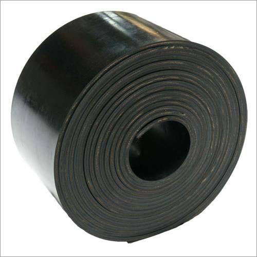 Black Rubber Conveyor Belt