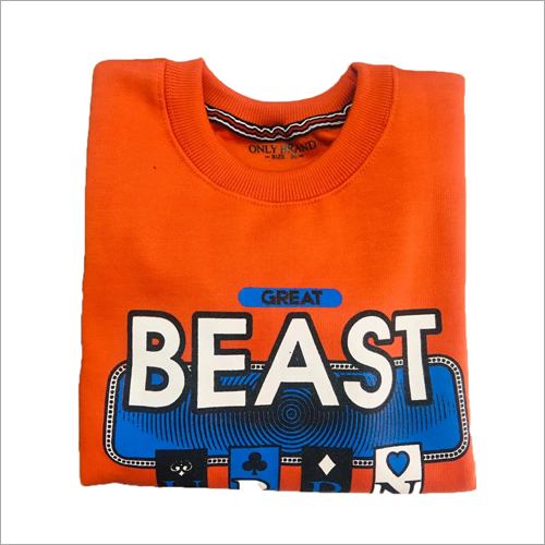 Boys Printed Sweatshirt - Trendy Design, Washable Fabric | Stylish & Comfortable Essentials for Young Boys