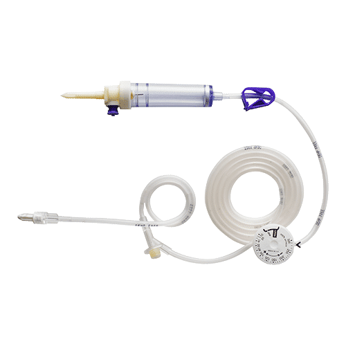 Micro Drop Infusion Set With Flow Rate Controller