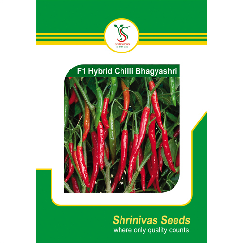 F1 Hybrid Bhagyshri Chilli Seeds Grade: A