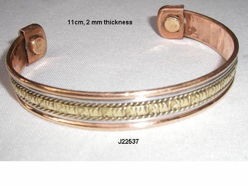 Copper Magnetic  Bracelets With Brass Good Quality