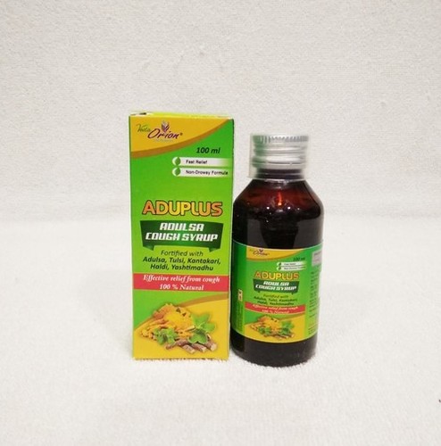 Adulsa cough syrup Fortified with Adulsa By ORION LIFE SCIENCE
