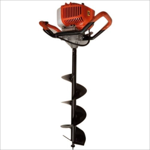 Semi-Automatic Petrol Operated Manual Earth Auger