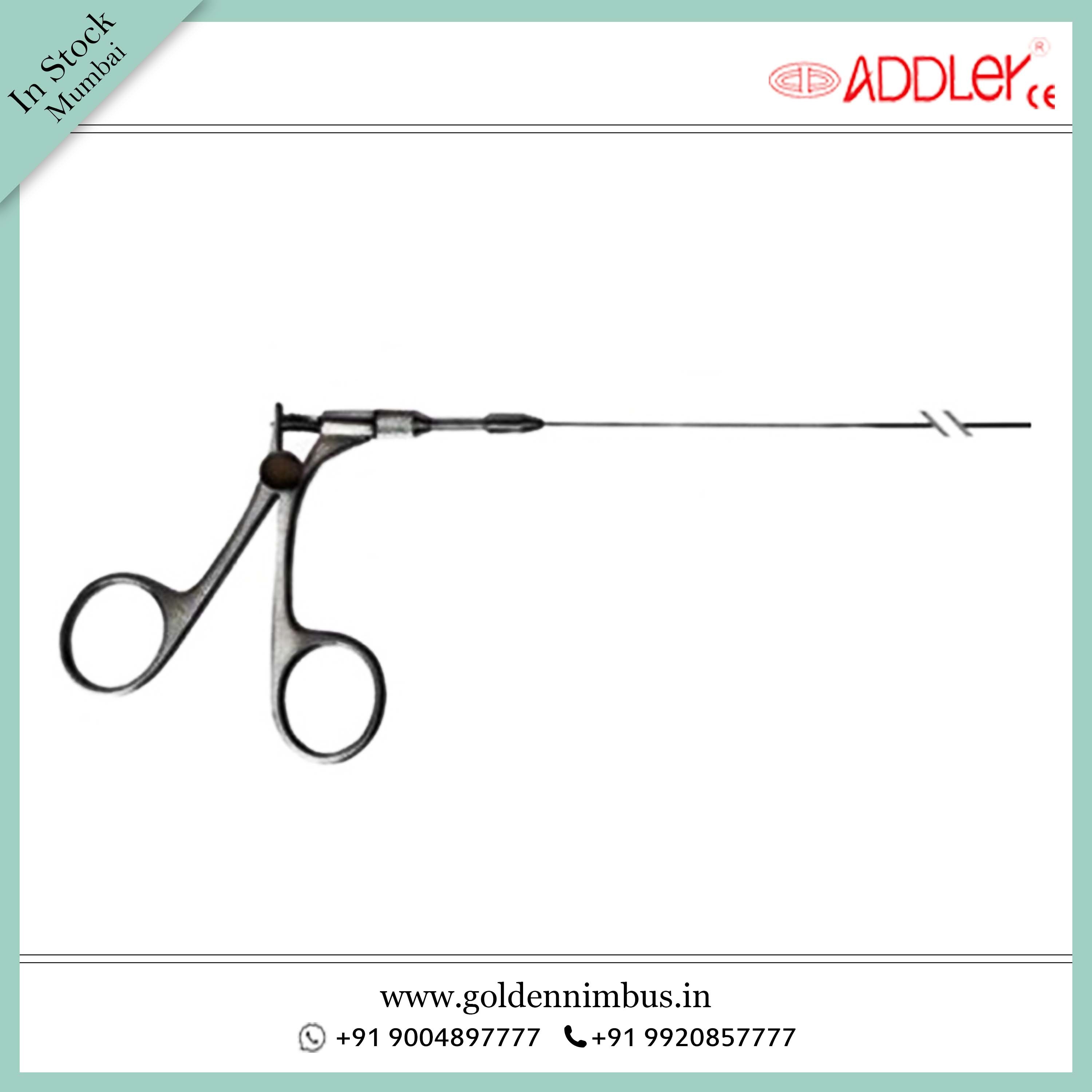ADDLER Laparoscopic Endoscopic Port Closure Needle With Cone Instrument