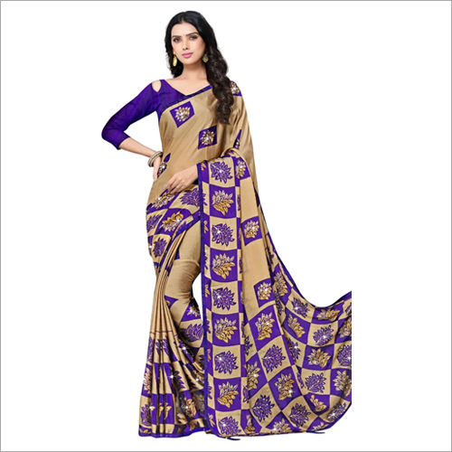 Casual Ladies Fancy Stone Work Saree