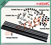 ADDLER Laparoscopic Jaws Needle Holder Carbide Ceramic Beak Resectoscope Sheath Turp Sleeve 5mm
