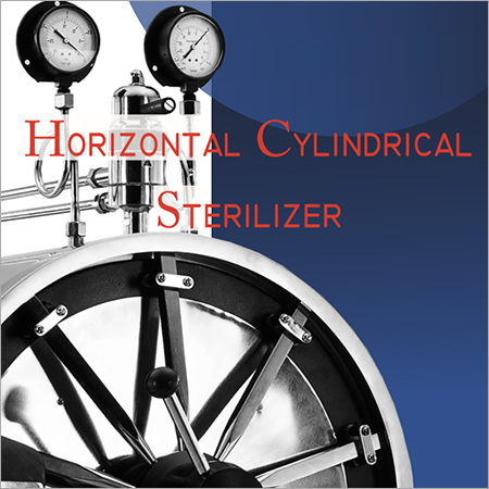 Semi Horizontal  Fully Automatic Steam Sterliser