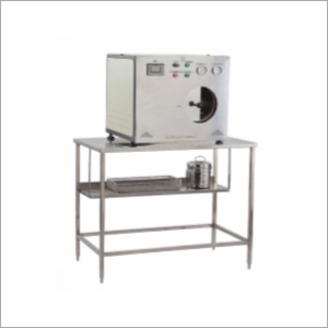 Steri Table Top Manual Steam Sterilizer - Color: Silver