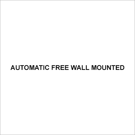 Automatic Free Wall Mounted Scrub Station