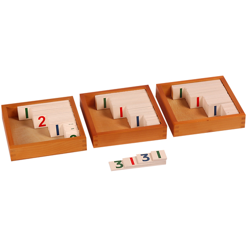 Small Number Cards 1 to 3000