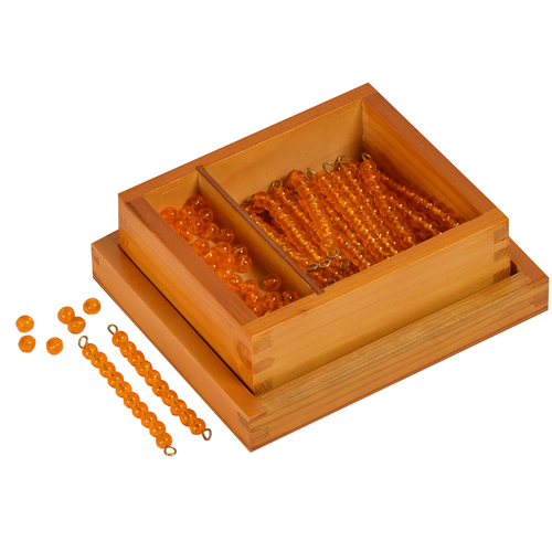 Kidken Montessori Golden Beads for Dynamic Set
