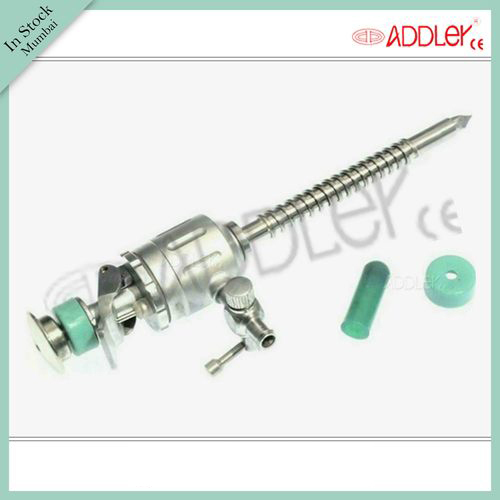 ADDLER Laparoscopic Trocar Cannula Spiral blunt Oblique Multifunctional Flap Type 5mm 10mm