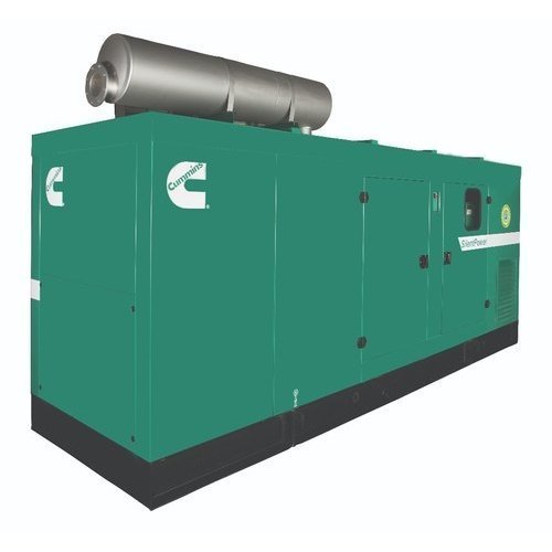 Cummins 300 Kva 3 Phase Silent Diesel Generator 1500 Rpm - Color: Green