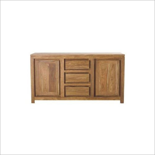Wooden Cliff Sheesham 2 Door 3 Drawer Sideboard