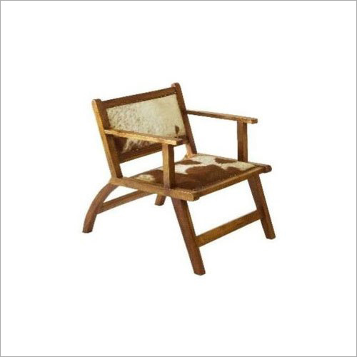 Wooden Brown Chair By DEZINE GALLERIA